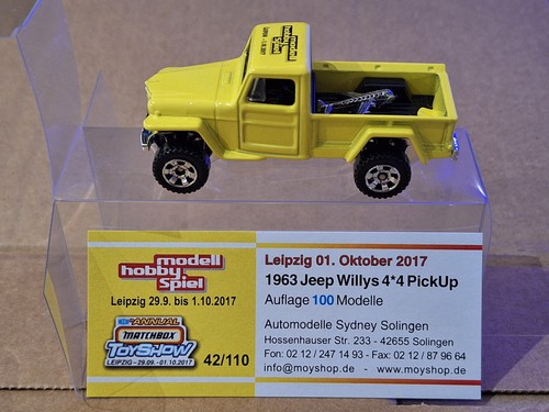 Matchbox 1963 jeep willys 4x4 - 1963,